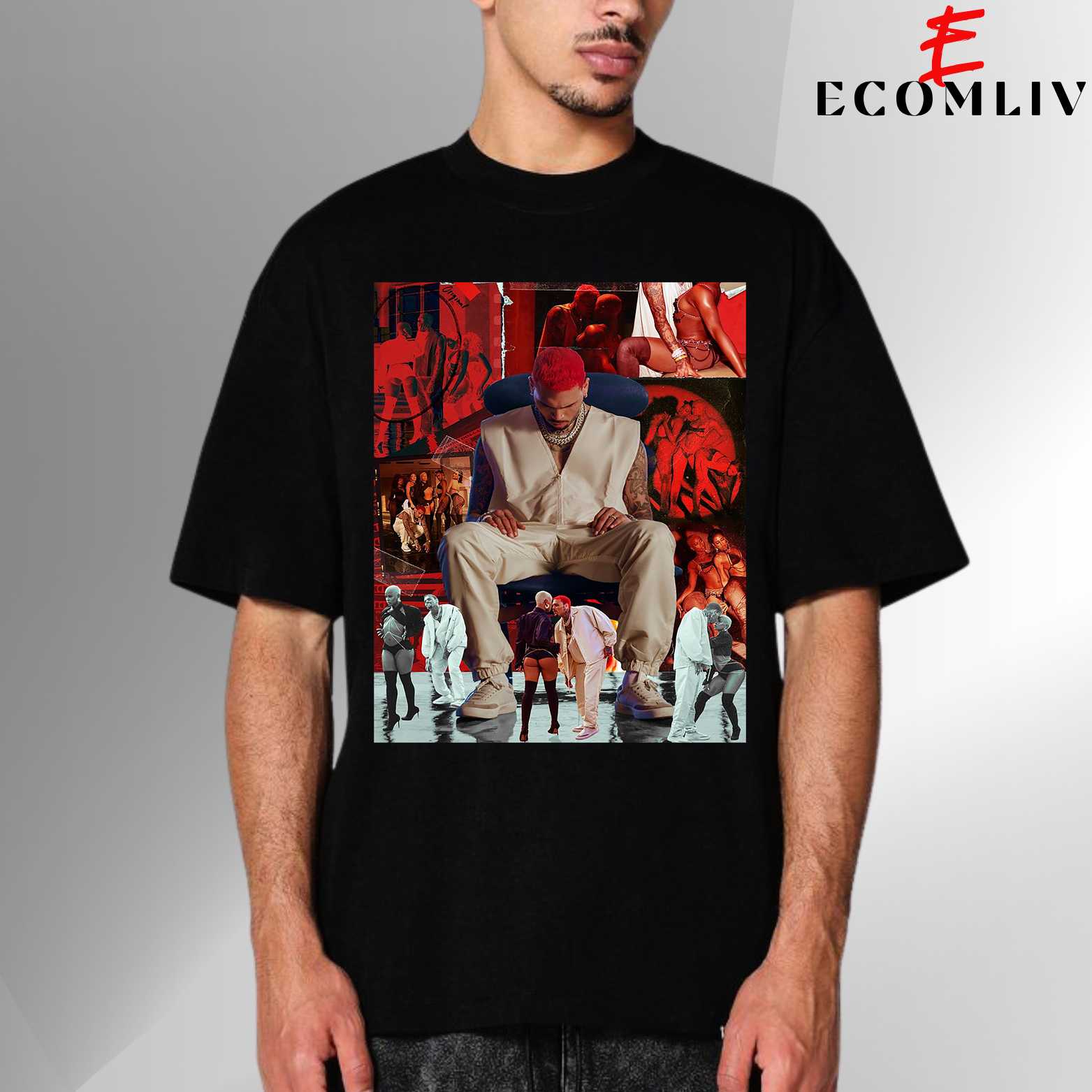 Usher Sensational Tee, R&b Music T-Shirt, Unisex Streetwear Top